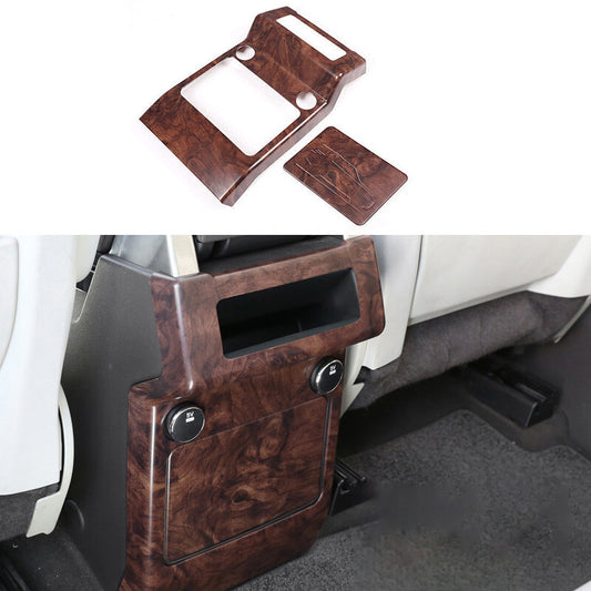 Anti-Kick Panel Rose Wood Grain Air Vent for Land Rover Discovery SE 17-20 Rear