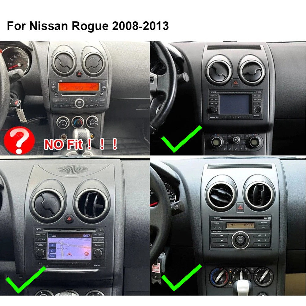 for Nissan Rogue 2008-2013 7 Android 14 Carplay Car Radio Stereo GPS Navi WIFI