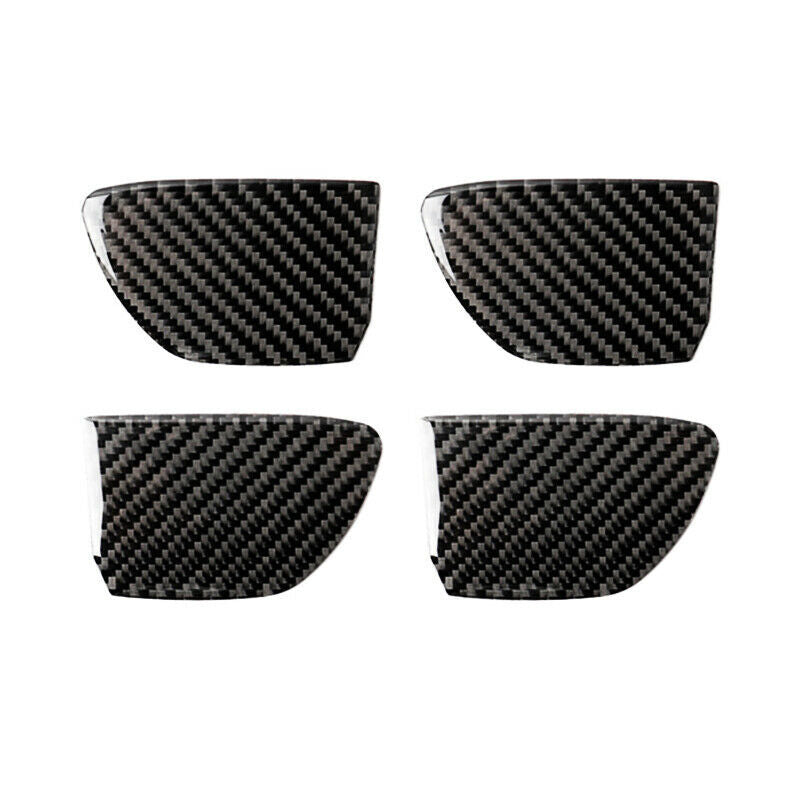 Carbon Fiber Car Interior Door Handle Cover Trim for 14-21 for Infiniti Q50 Q60
