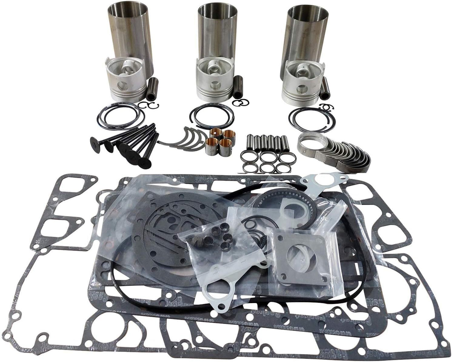 3T75 Overhaul Rebuild Kit fits for Yanmar YM220 YM226 Tractors
