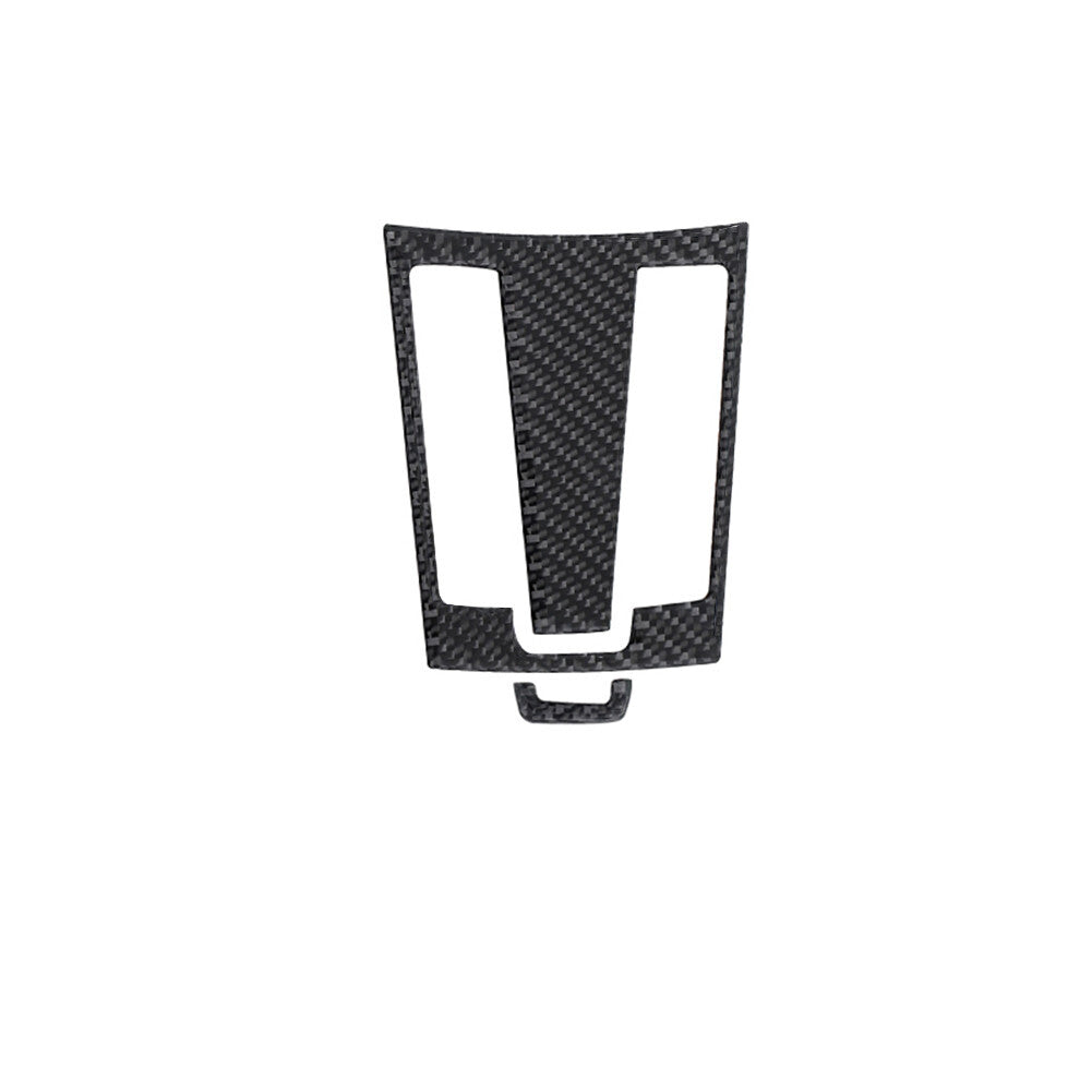 2Pcs Carbon Fiber Gear Shift Panel Trim Cover for Porsche 718 2016-2022