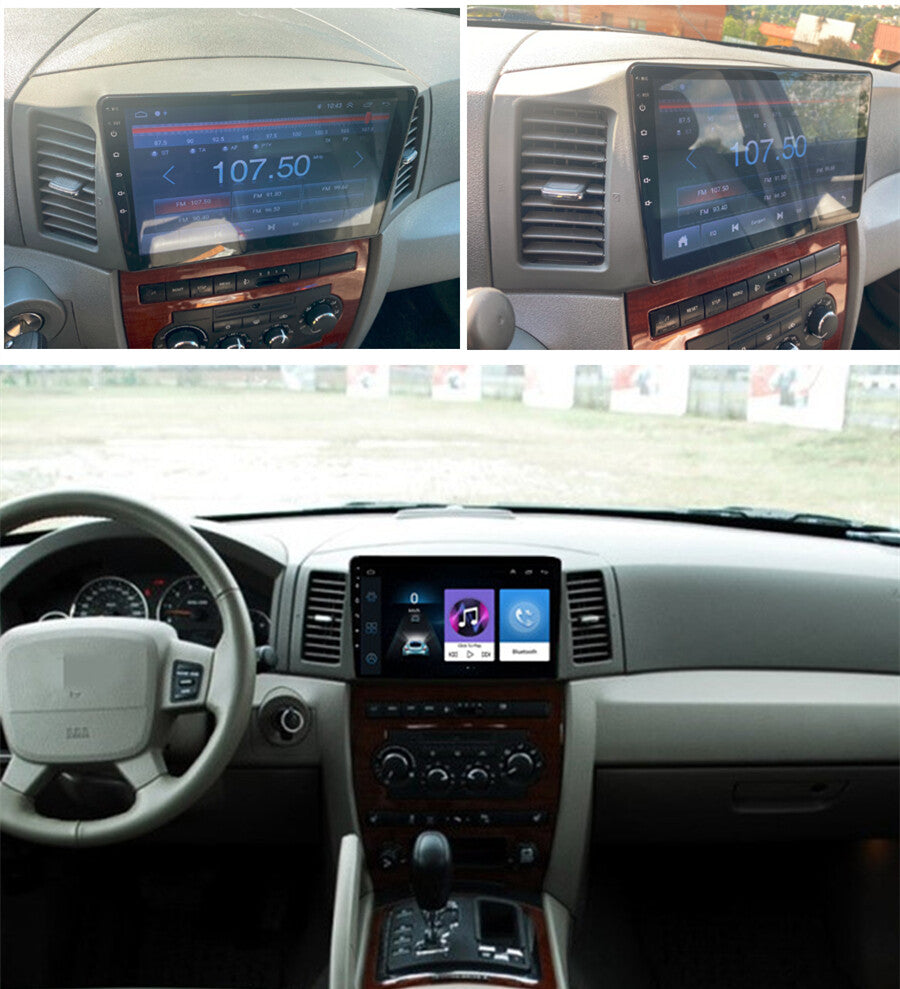 Android Stereo Radio Navigation WIFI 10.1 Player For 04-07 for Jeep for Grand Cherokee