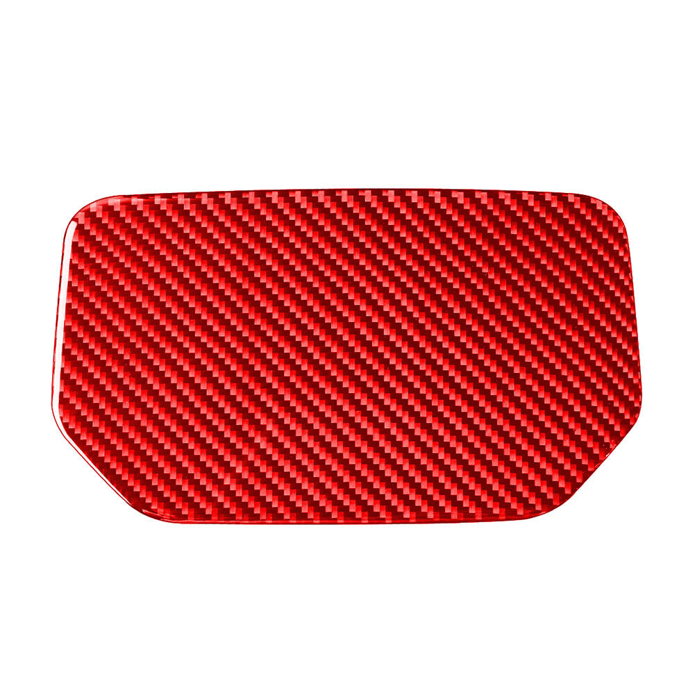 Carbon Fiber Interior Dashboard Storage Box Cover Trim for Toyota Tundra 14-2021