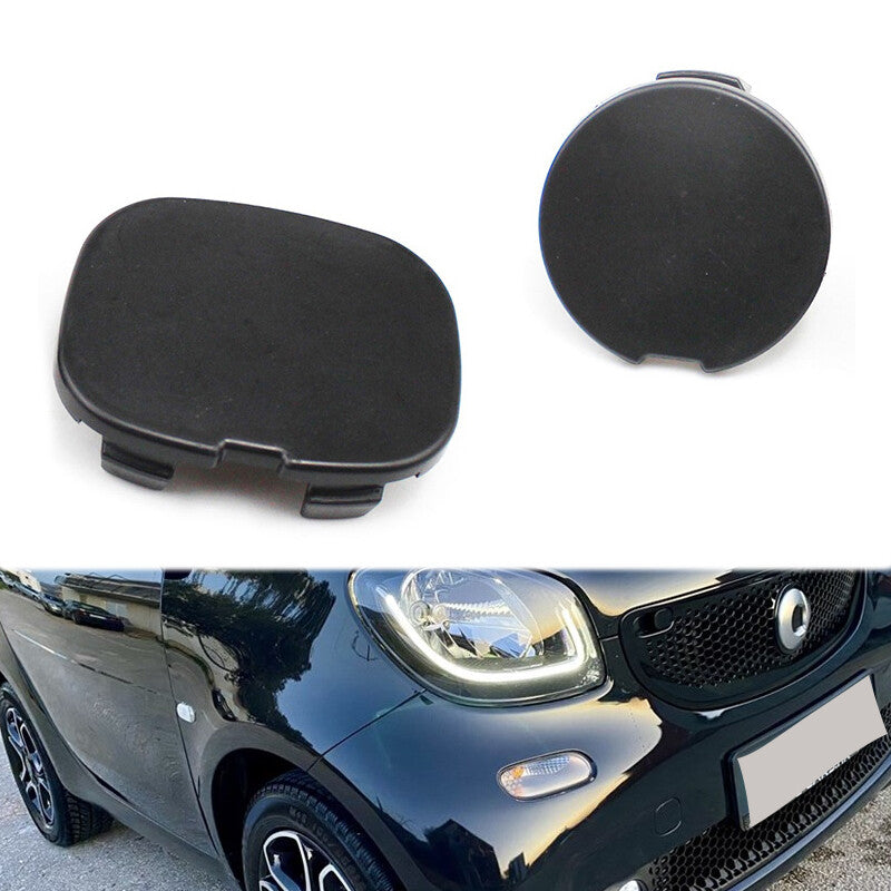 for Smart Fortwo 453 2016 2017 2018 Front Rear Bumper Towing Eye Cover