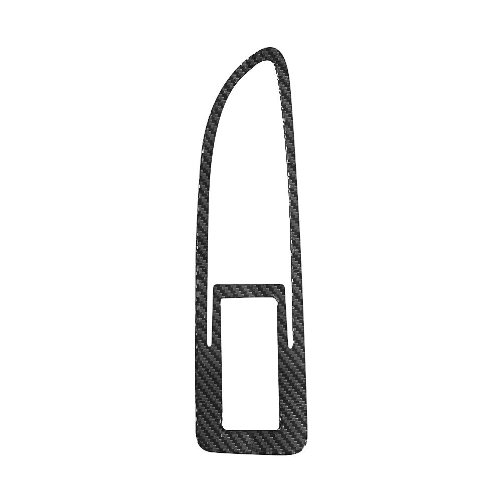 Carbon Fiber Passenger Door Control Frame Cover Trim for Chrysler 200 2011-2014