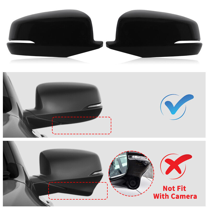 View Mirror Cover Cap w/ Turn Signal Left Driver Side for Honda Accord 2013-2017