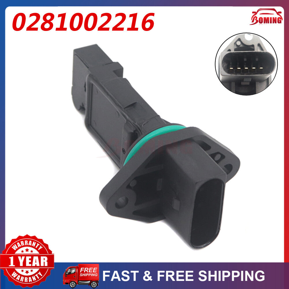 new flow sensor suitable for Audi for A4 , for A6 , for Volkswagen for Passat , and for Golf 1.9L TDI (models 0281002217 and 0281002216).