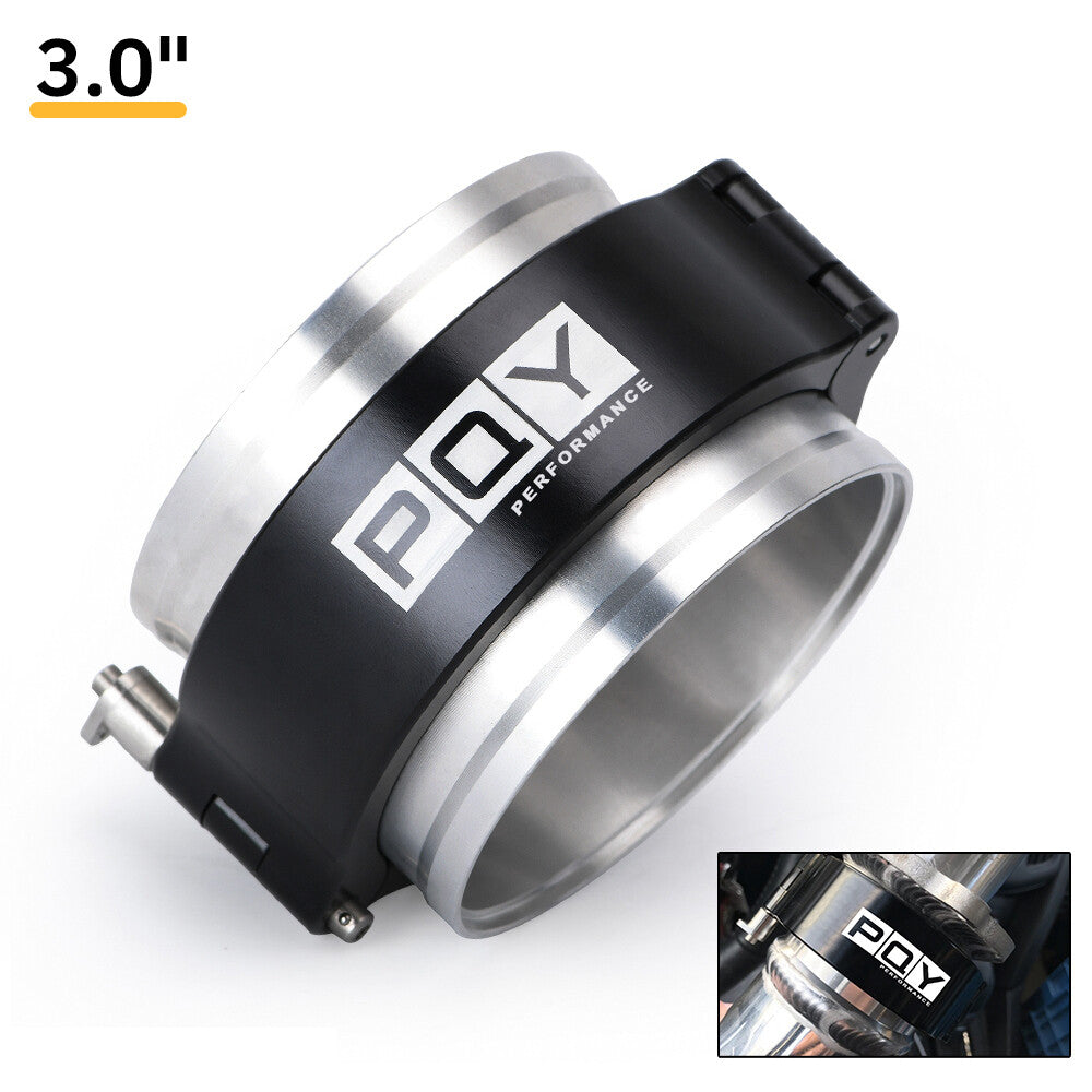 Aluminum 76mm 3inch HD Clamp V-band Quick Release Clamp For Intercooler Pipe 3''
