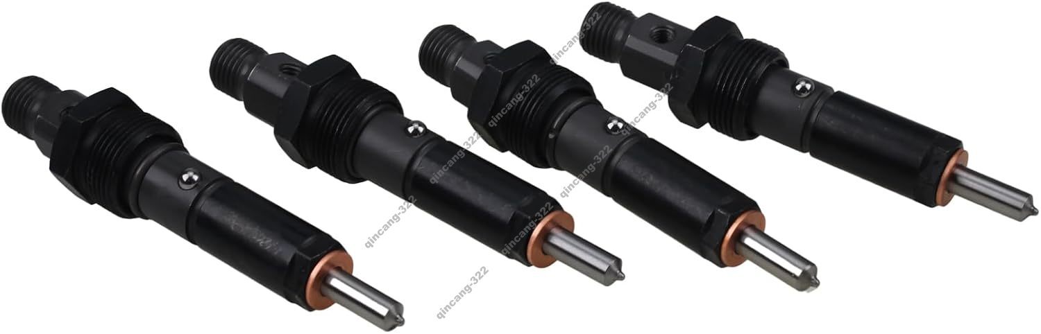 4 Pcs Fuel Injector 6732-11-3402 for Komatsu S4D102E 3.9 Engine