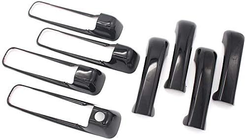 For 2009-2018 for Ram 1500 10-18 for Ram 2500 3500 4DR Door Handle Covers Glossy Black