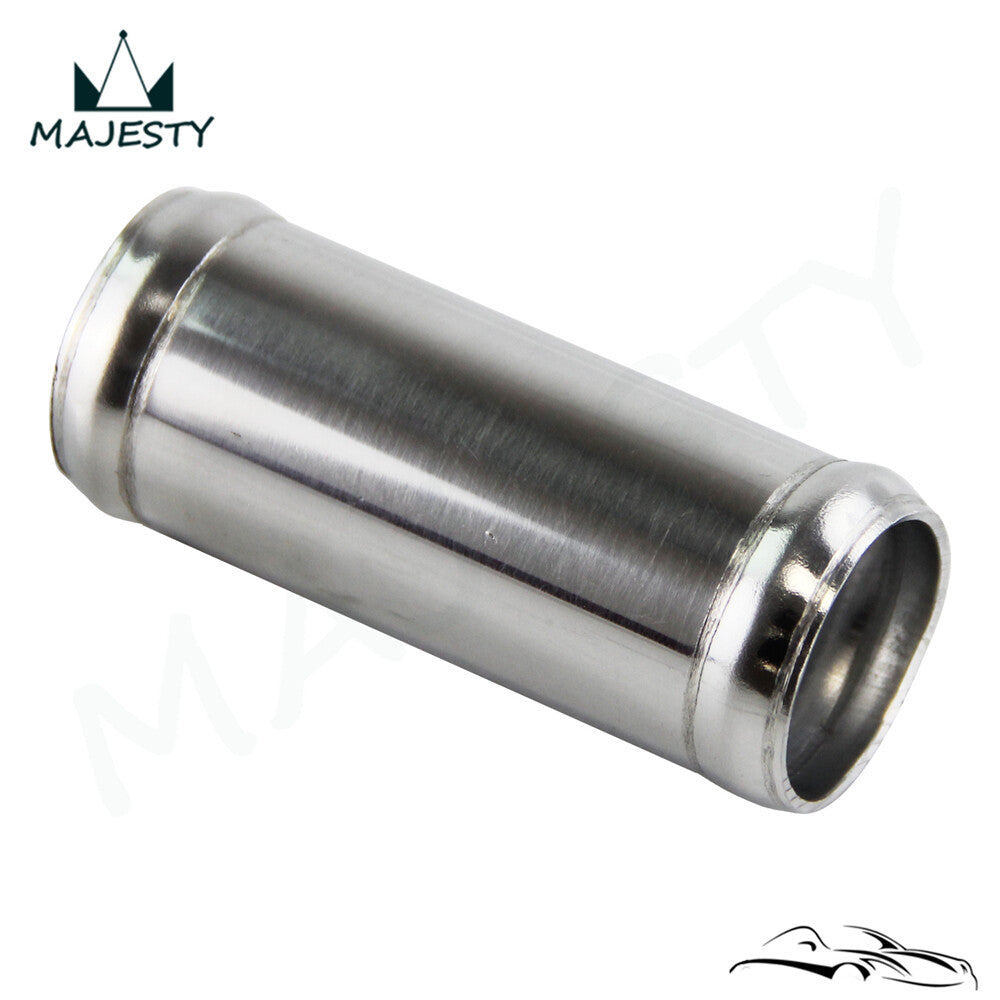 Aluminum Hose Adapter Tube Joiner Pipe Coupler Connector 28mm 1.1 Inch L=76mm