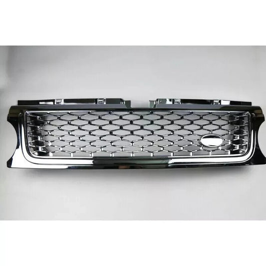 Chrome Grill Front bumper Grille Fit for Land Rover for Range Rover Sport 2006-2013
