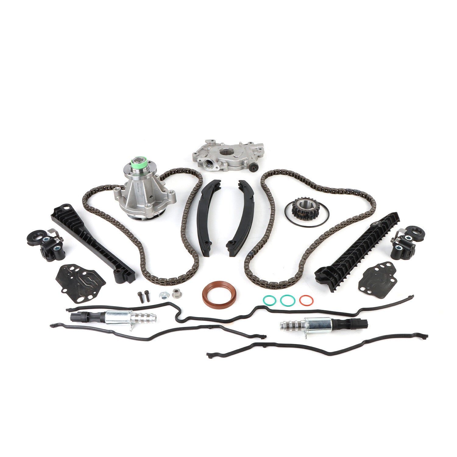 Timing Chain Kit OilWater Pump Cover Gasket For 04-08 for Ford F150 for Lincoln 5.4L 3V