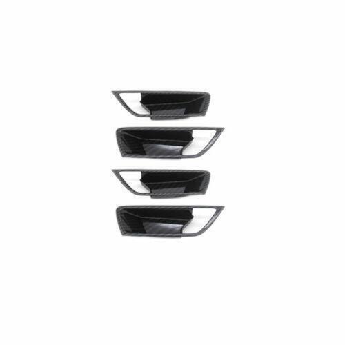 Inner Door Bowl Carbon Fiber Look 4PCS Cover Trim Fit for Ford Escape 2020-2022