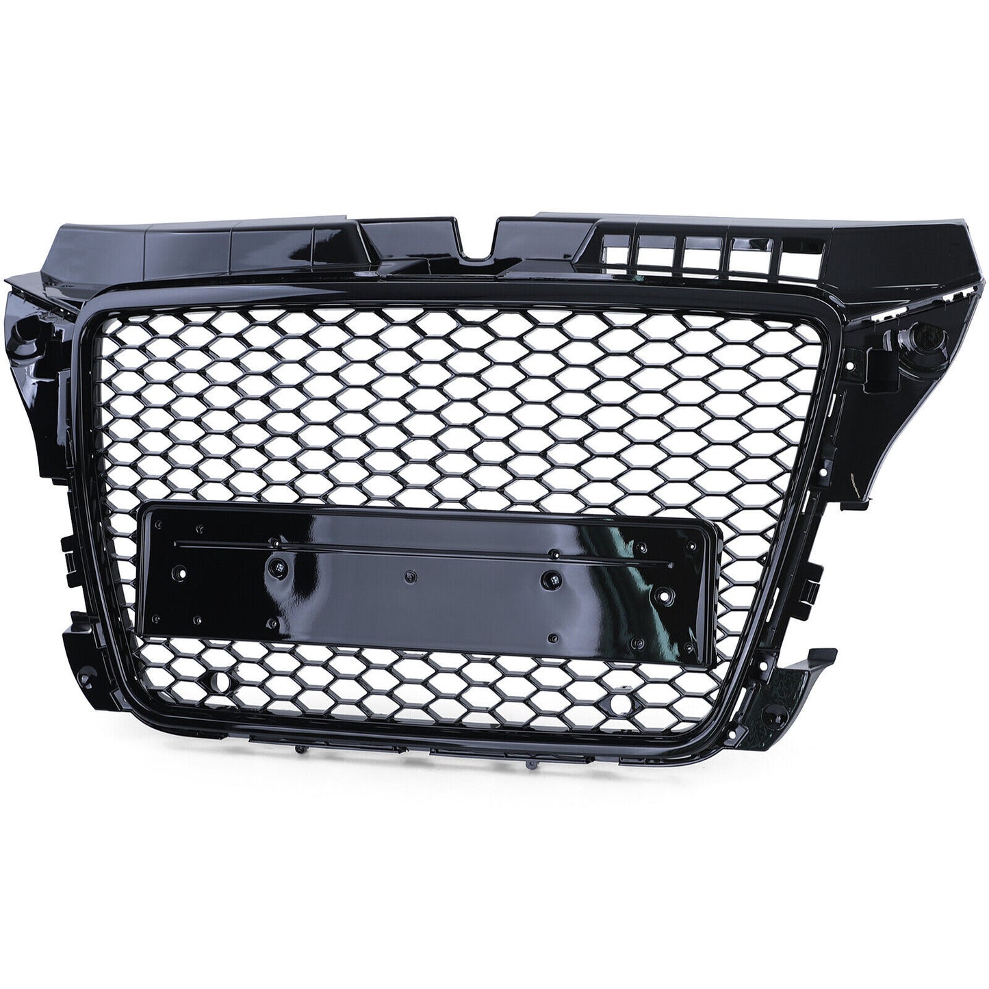 F¨¹r for Audi A3 S3 RS3 8P 2008-2012 K¨¹hlergrill Frontgrills Gl?nz Schwarz 8P0853651