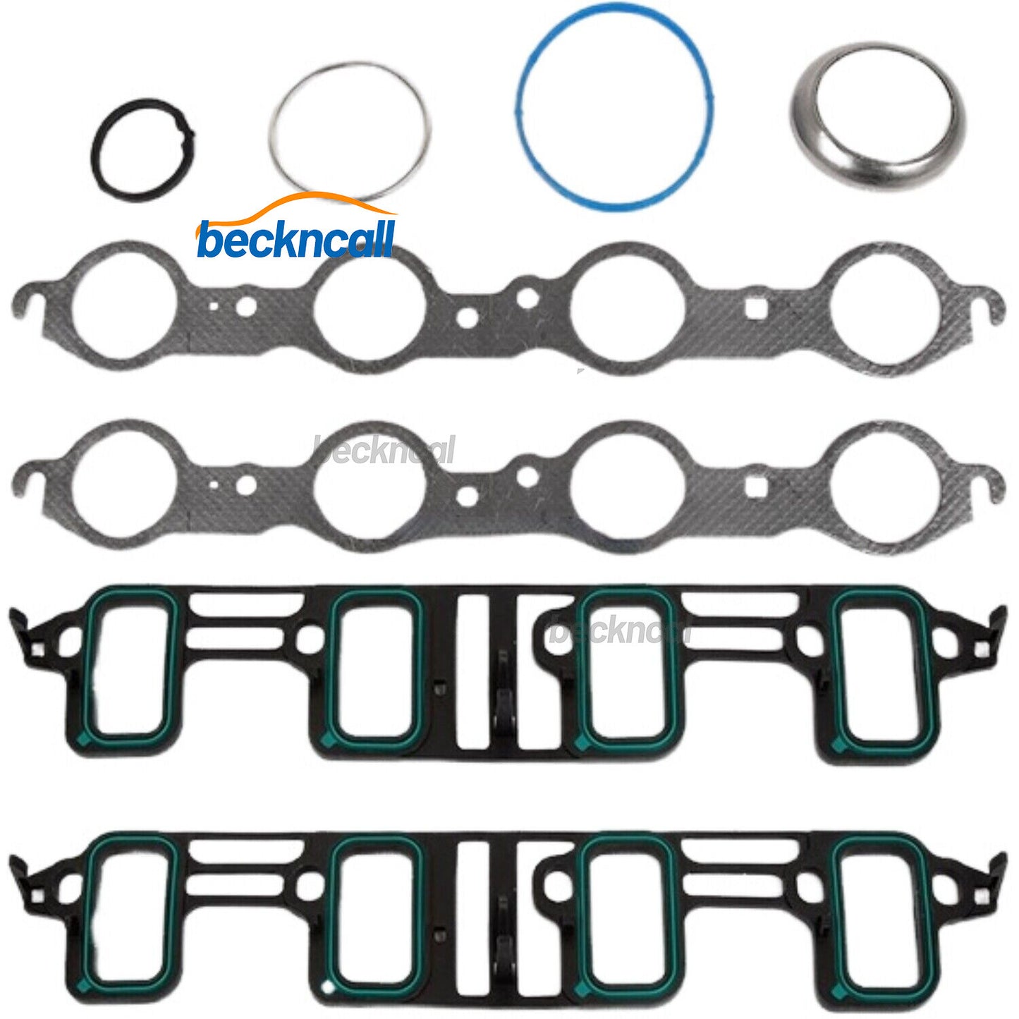 Full Gasket Set Fit 07-14 for Cadillac for Chevrolet for GMC for Sierra 1500 for Yukon 6.0 6.2 VIN Y