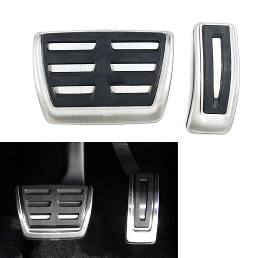 Stainless Steel Car Brake Gas Pedals Cover for Audi A4 A5 A6 A7 for A8 Q3 Q5 2008-15