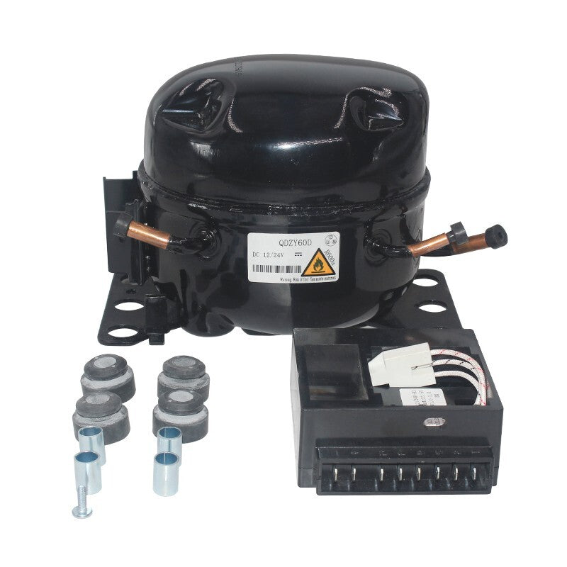 12V 24V Car Refrigeration Air Compressor Fridge Freezer Marine Solar R600a