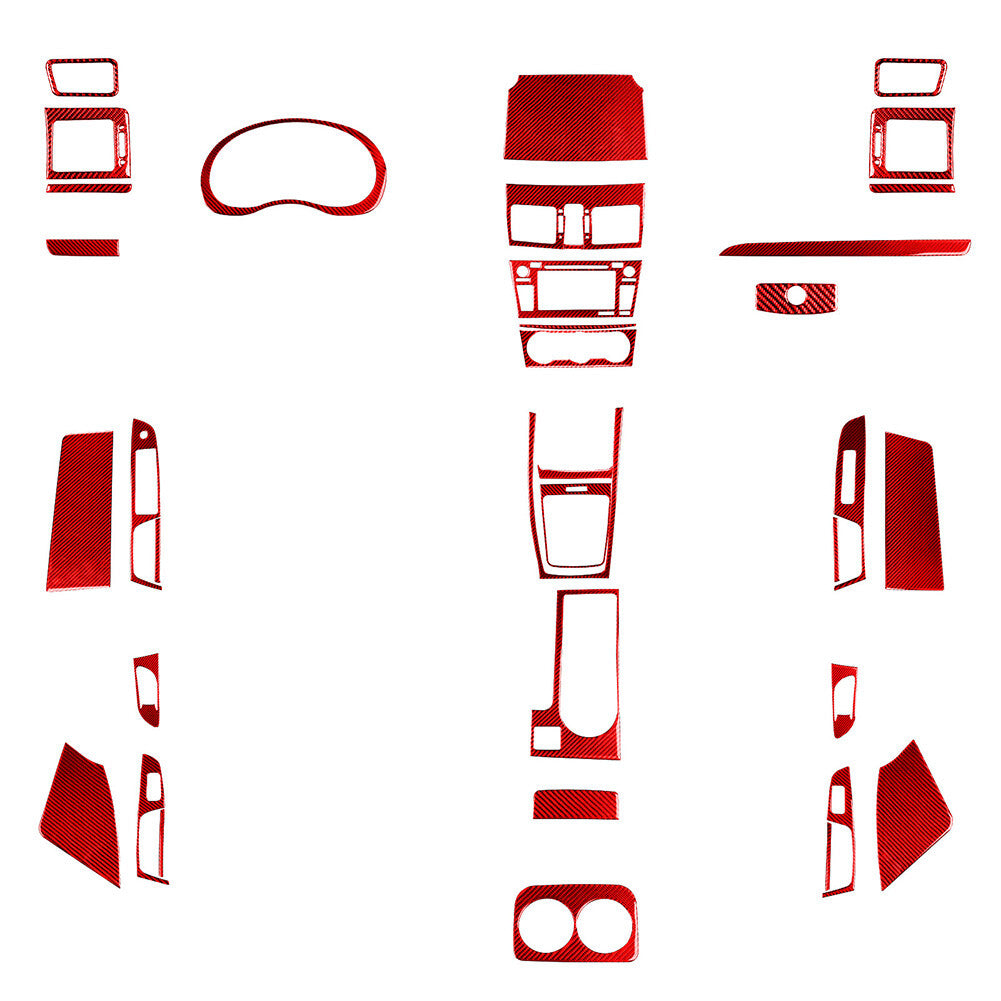 Carbon Fiber Full Set Interior Cover Trim Kit for Subaru WRX STI 2015-2021