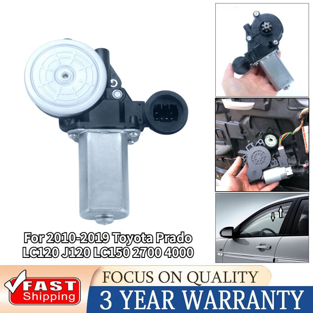 Front Right Passenger Window Lifter Regulator Motor for Toyota Prado LC120 LC150