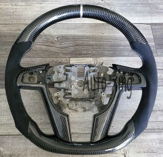 Alcantara Carbon Fiber Steering Wheel for Holden HSV for Pontiac G8 GT GXP+Trim 2008
