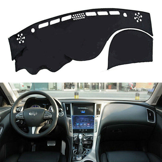 Inner Dashboard Dash Mat Non-slip DashMat Sun Shade Pad for Infiniti Q50 15-16