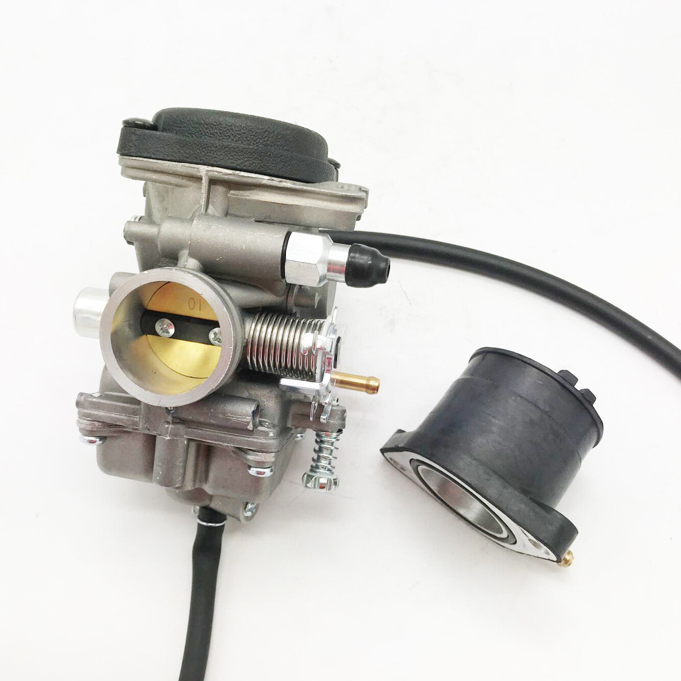 30mm Carburetor Intake Manifold For JIANSHE LONCIN BASHAN 250cc ATV250 JS250
