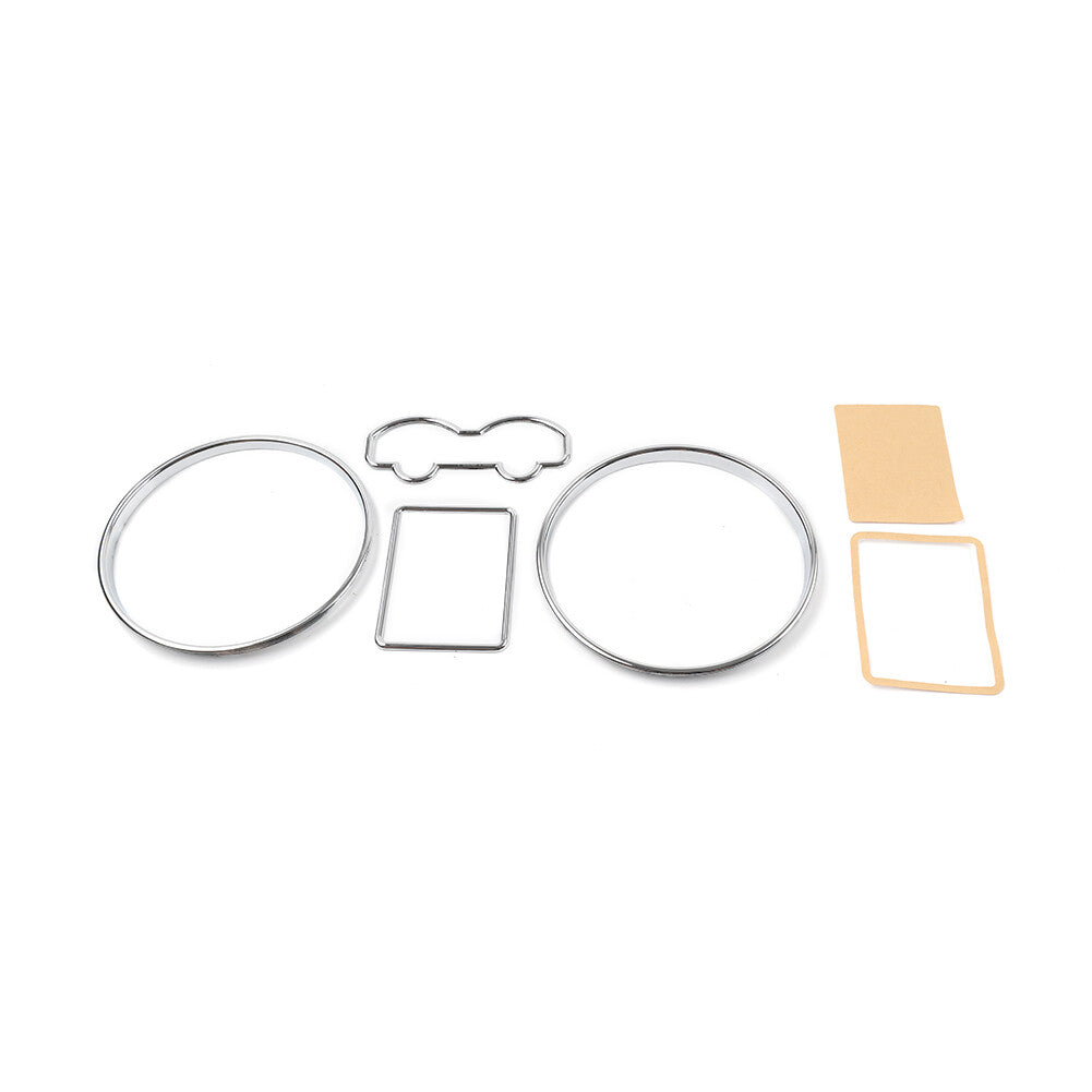 Speedometer Gauge Dial Rings Trim for VW for Golf MK4 for Passat B5 T4 Van for Jetta 4 for Bora