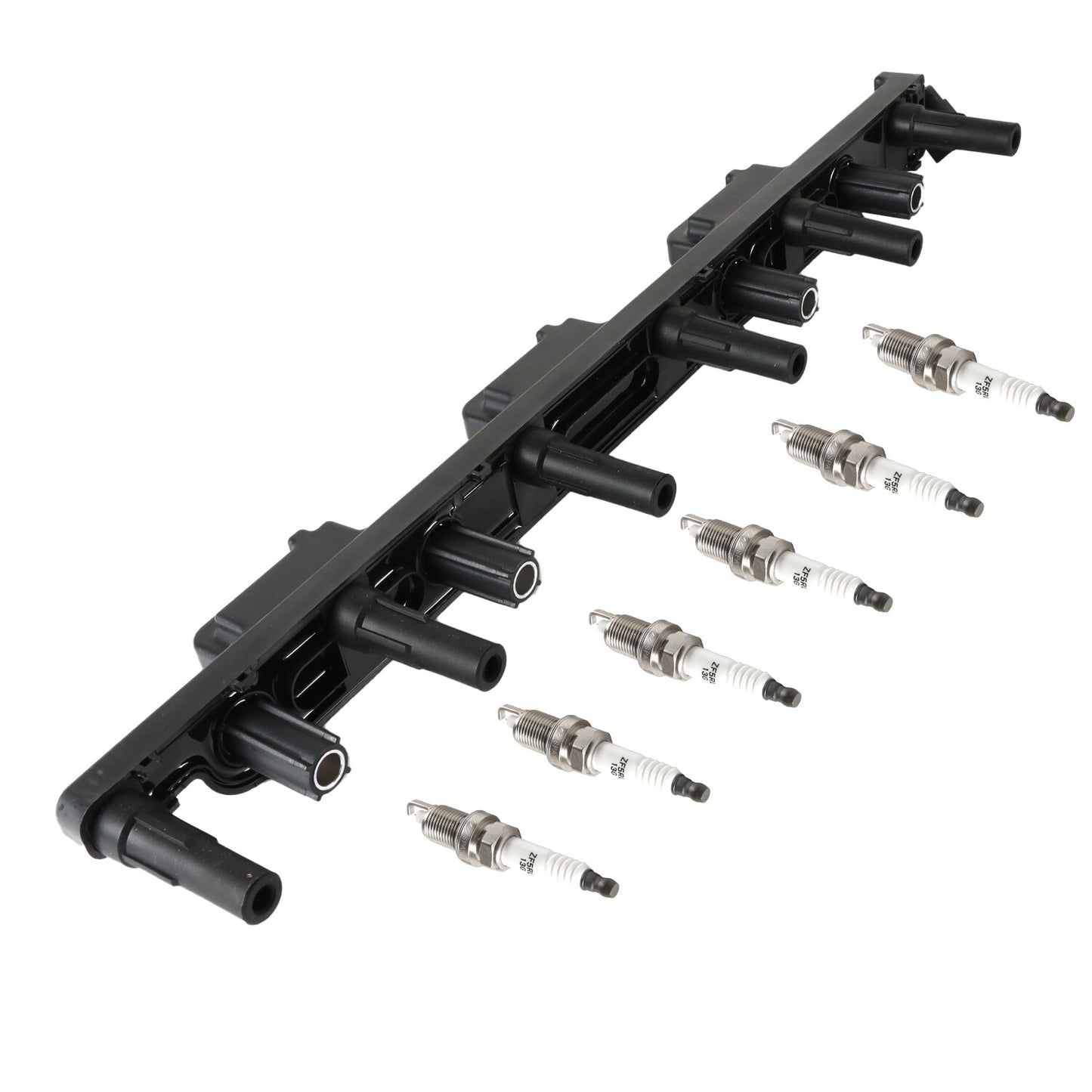 Ignition Coil 6x Iridium Spark Plugs UF296 for Jeep TJ Cherokee 56041476AA