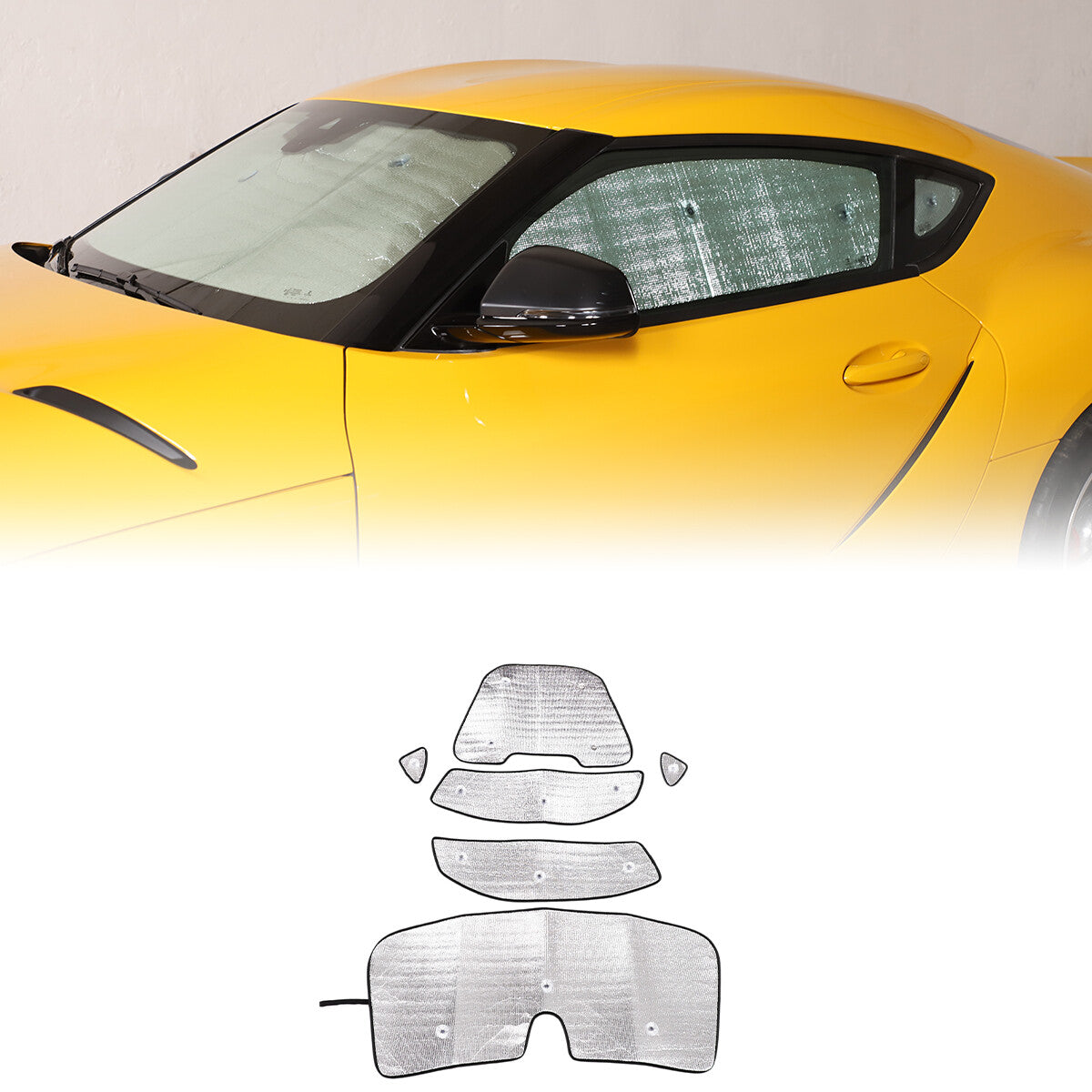 ABS smoked black tailgate brake light cover trim for Toyota 86/ for Subaru BRZ 2022