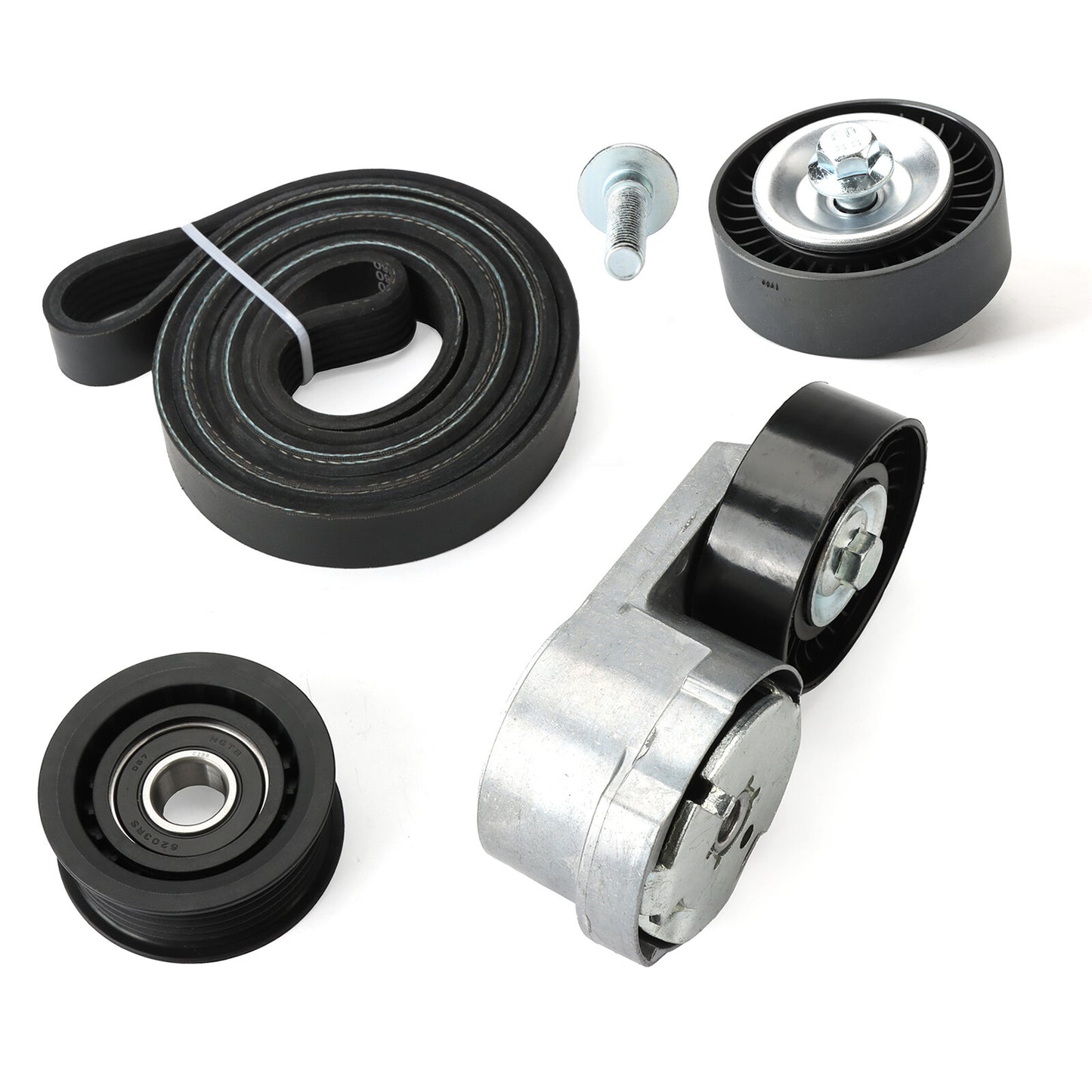 Suitable for Chrysler , for Dodge , and for Jeep Drive Idler pulley snake belt tensioner kit