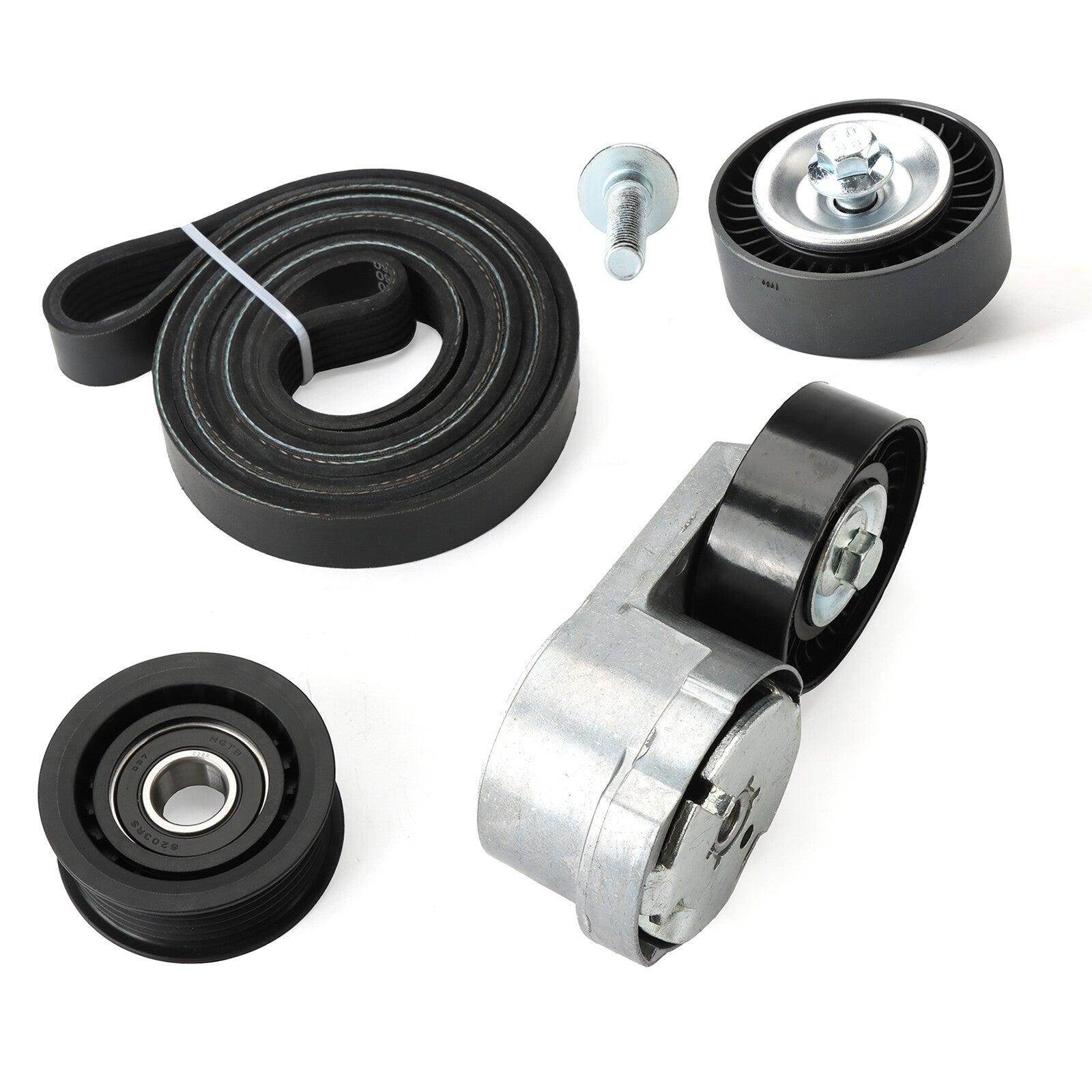 Suitable for Chrysler , for Dodge , and for Jeep Drive Idler pulley snake belt tensioner kit