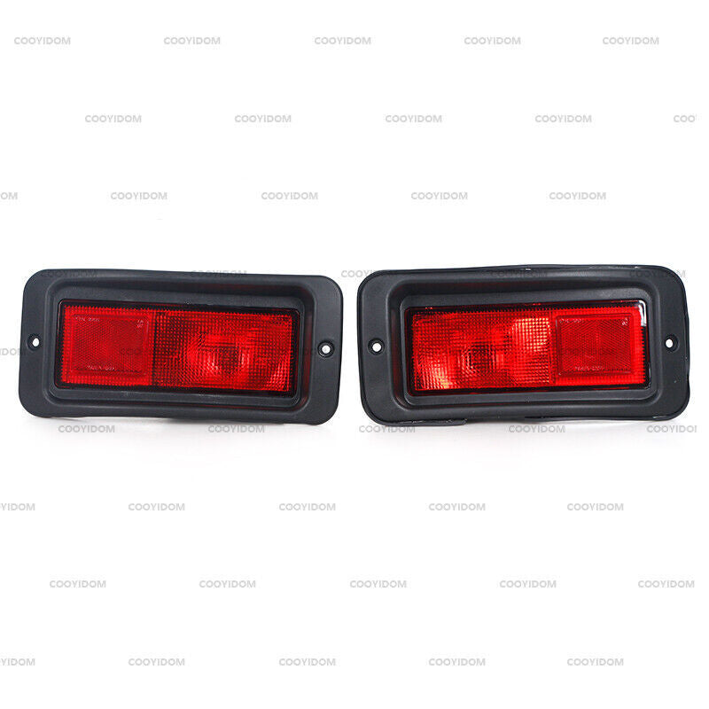 For Montero Pajero Sport 1999-2010 2x Rear Bumper Tail Lights Fog Lamp LH+RH