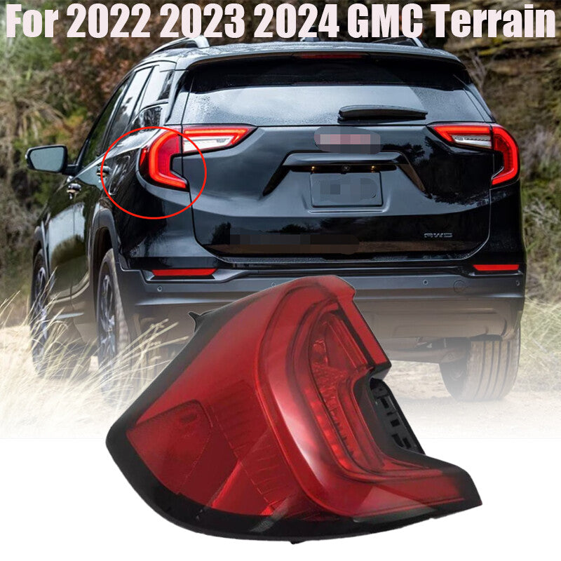 2022 2023 2024 for GMC Terrain Driver Side Outer Tail Light Lamp 87838561