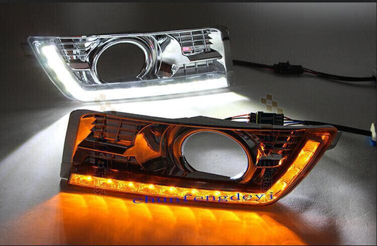 2pcs LED Daytime Running Light for Cadillac SRX SUV DRL Fog 2010-2012 2013 2014