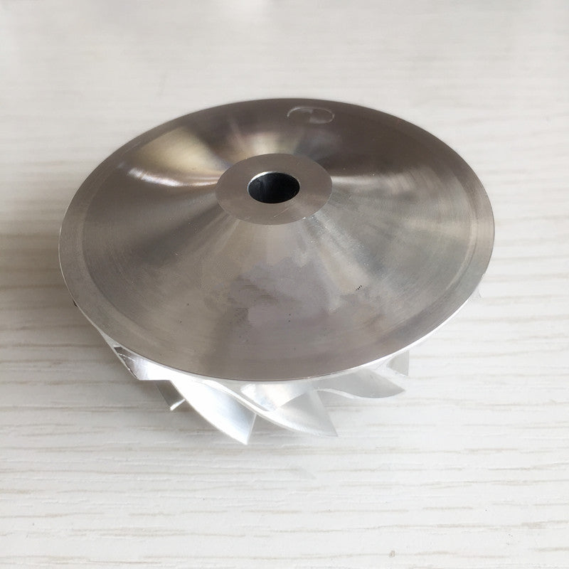 K27 46.80/59.95 mm 11+0 Blade Turbine Milling/Blank Compressor Wheel