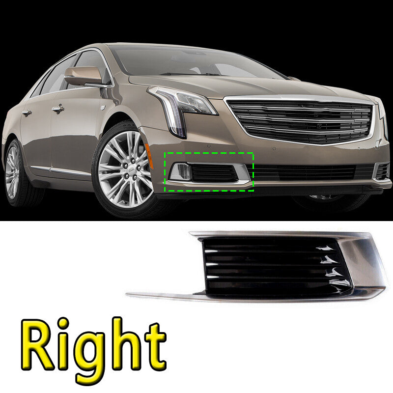 Right Front Lower Bumper Grille Fog Light Cover RH For 2018-2019 for Cadillac XTS
