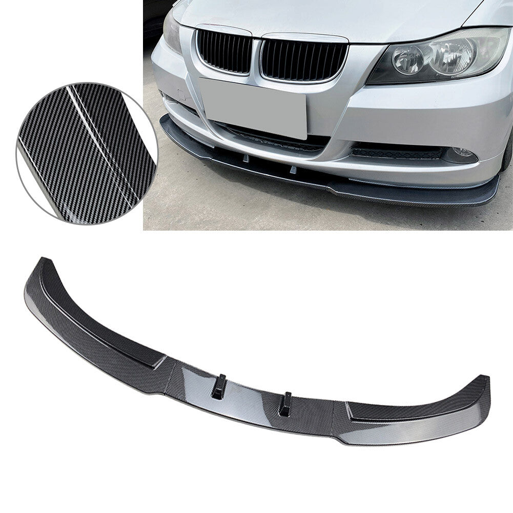 1x for BMW 3 Series E90 E91 320i 330i 2005-2008 Front Bumper Lip Spoiler