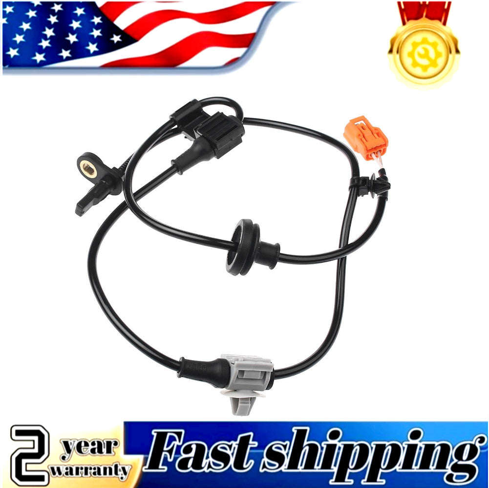 One-piece front left ABS wheel speed sensor for Honda Ridgeline 2006-2014 Crew Cab