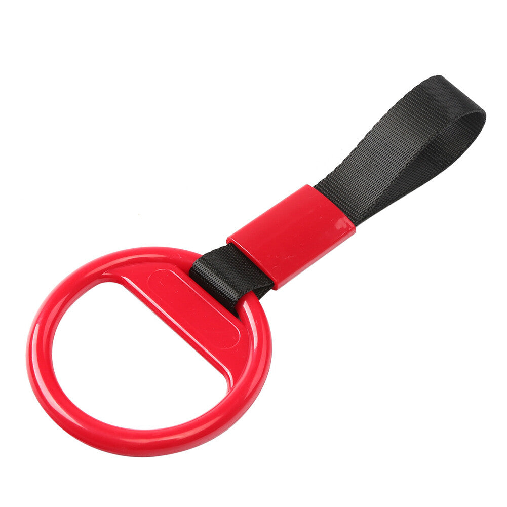 JDM Train Bus Handle Hand Strap Car Interior Styling Drift Charm Straps Red