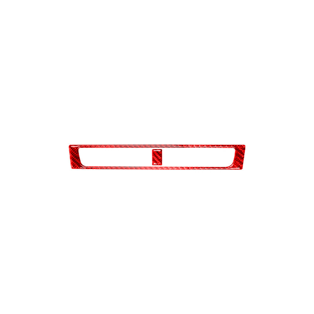 Red carbon fiber protective sleeve trim suitable for Honda S2000 2000 - 2003