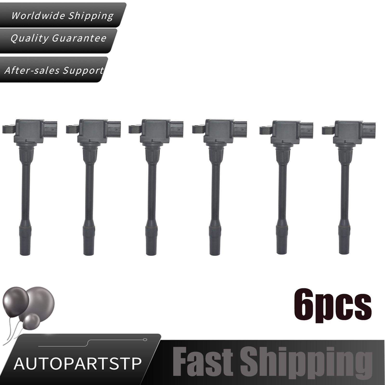 6pcs Ignition Coil MD345036 for Mitsubishi Lancer Mirage Galant Eclipse H6T12171