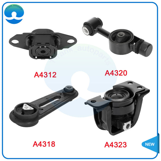 4PC Engine Motor  Transmission Mounts Set for Nissan Cube 1.8L 2009-2014 A4318