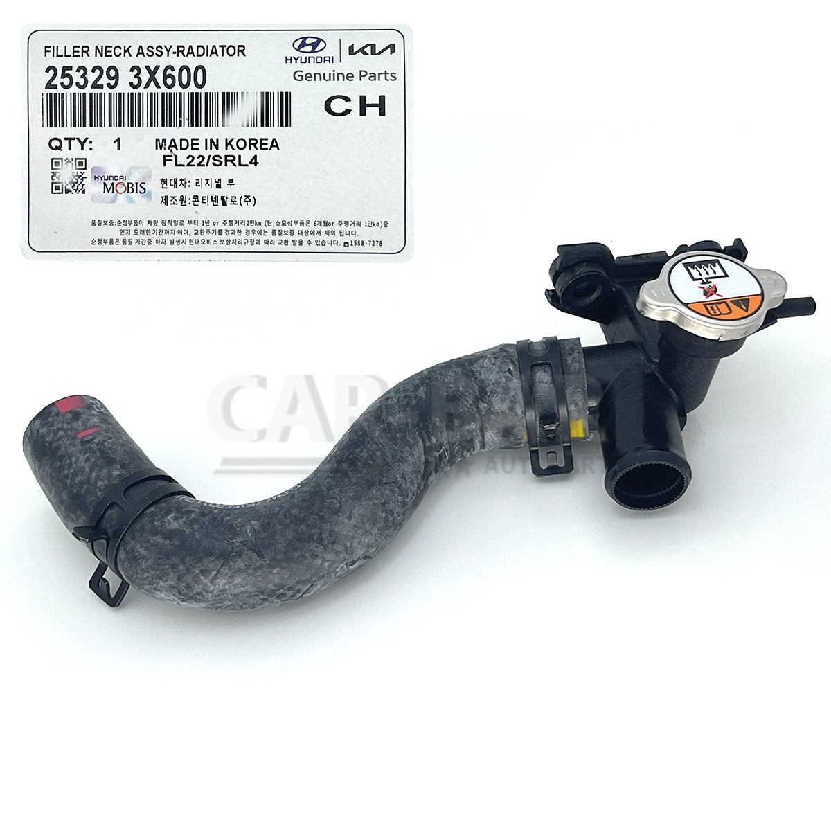 Filler Neck Assy-Radiator 25329-3X600 for Hyundai for Elantra 11-15 for Kia Forte 14-18