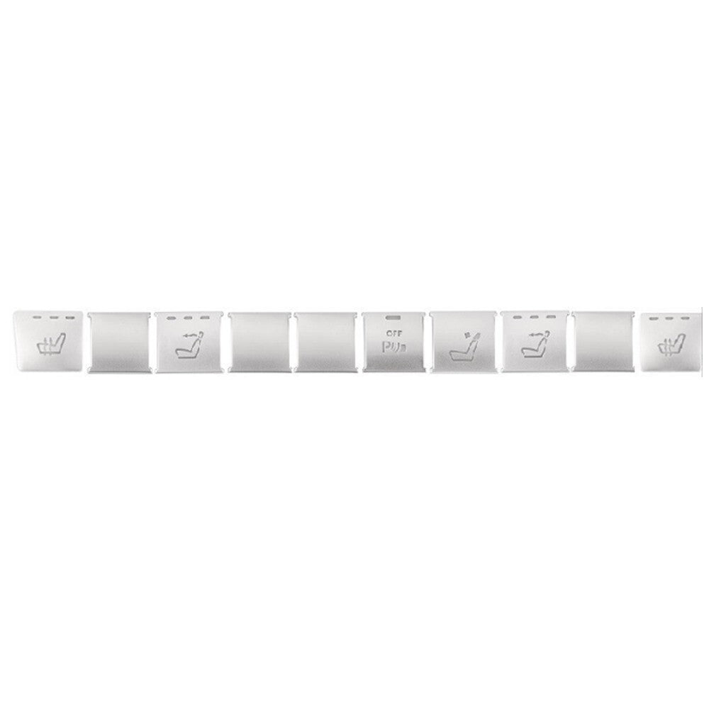 10x for Mercedes-Benz C207 for Seat Heater Center Console Function Switch Cover Trim