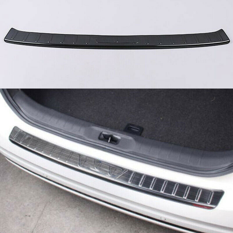 1 for Nissan Altima 2019-2022 Black Outer Rear Bumper Sill Plate Protector Trim