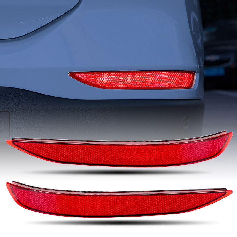Pair Bumper Reflectors Brake Light Rear LH RH for Chevrolet Equinox 2018-2020