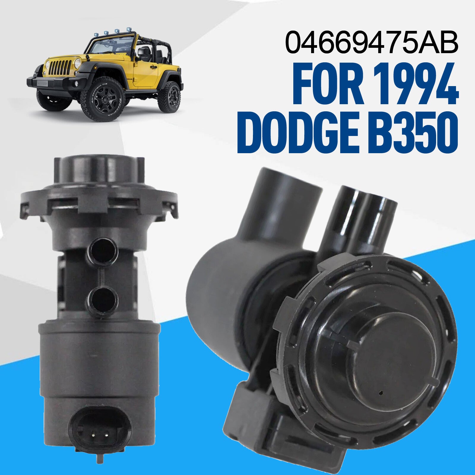 4669475AB Steam Tank Cleaning Valve Solenoid Valve fit New 1994 for Dodge B350