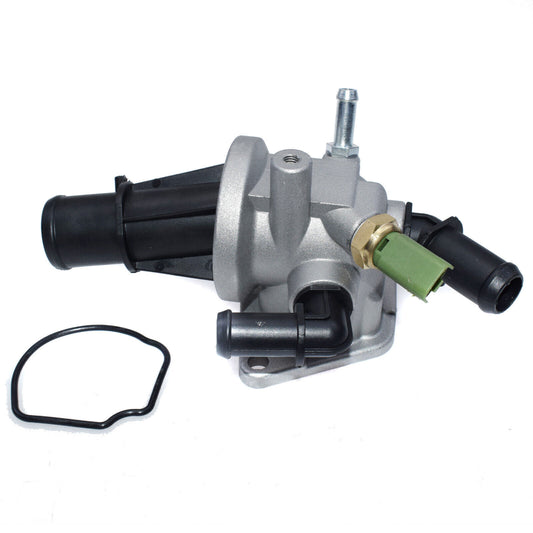 for Opel Mervia Tigra Combo for Corsa 1.3 55224021 Thermostat With Housing + Sensor