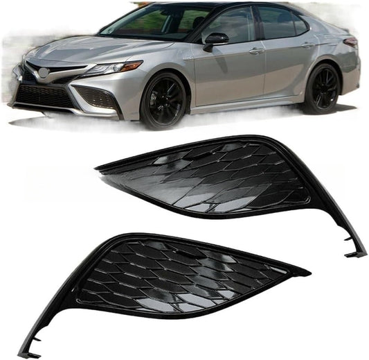 Front bumper fog light protector cover (left right) suitable for Toyota for Camry SE XSE 2021 - 2023